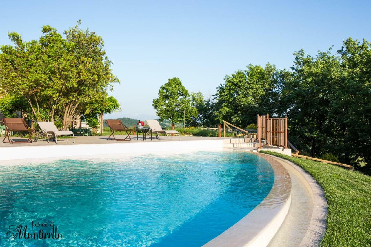 Agriturismo Fattoria Di Monticello 新维南佐 外观 照片